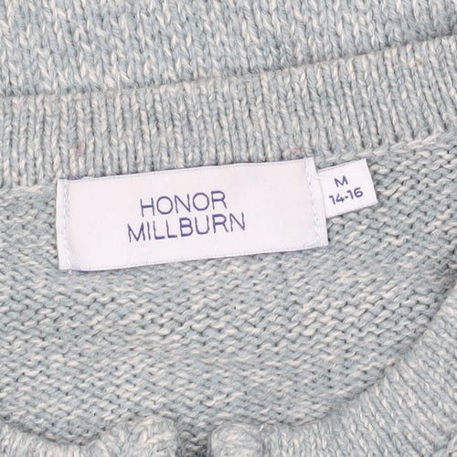 Honor Millburn Women's Grey Knit Jacket Size 14