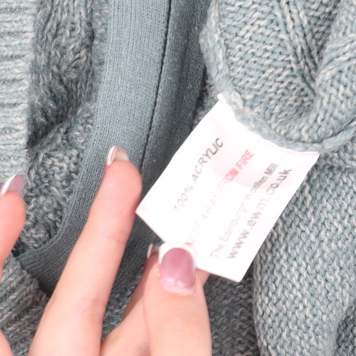 Honor Millburn Women's Grey Knit Jacket Size 14