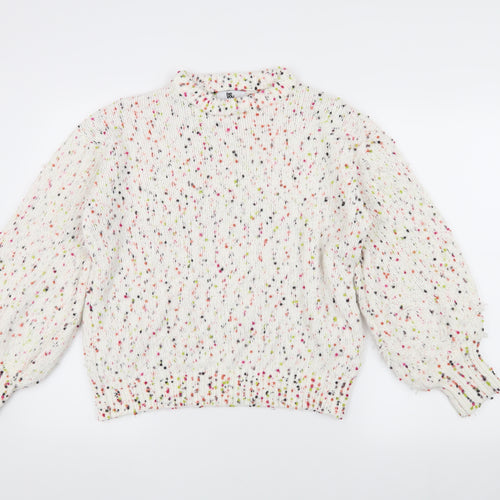 Be You Women's Multicoloured Pullover Jumper, Size 12
