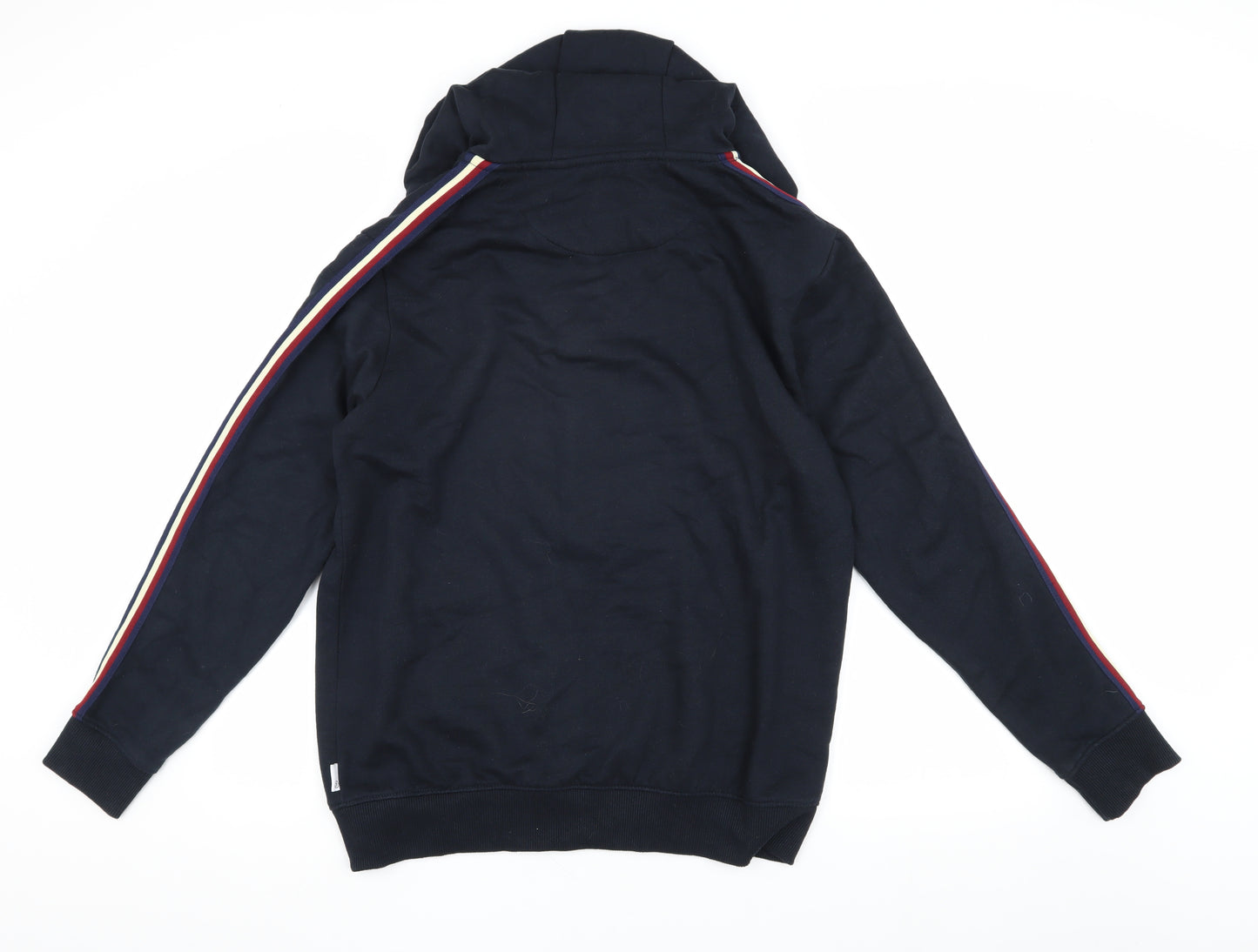 Burton Menswear Men's Black Hooded Bomber Jacket M