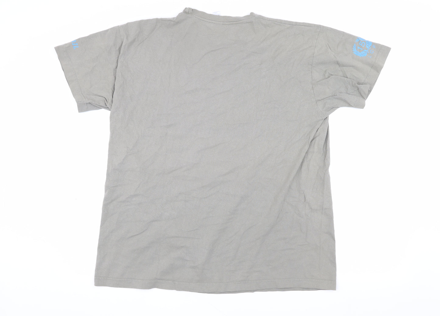 Laverda Men's Grey Motorcycle Graphic T-Shirt 2XL