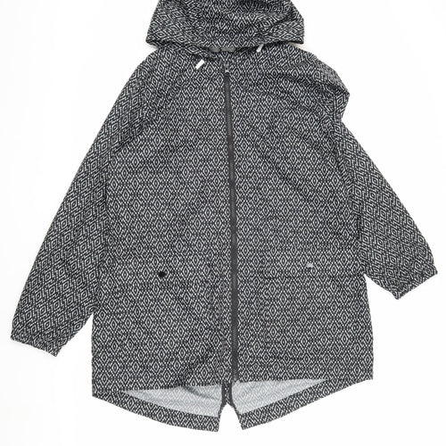 Marks and Spencer Women's Black Geometric Jacket M