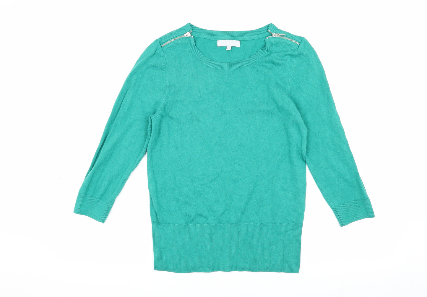 Red Herring Women's Green Pullover Jumper Size 12