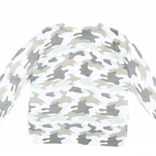 Marks and Spencer Women's Camouflage Jumper Size 14