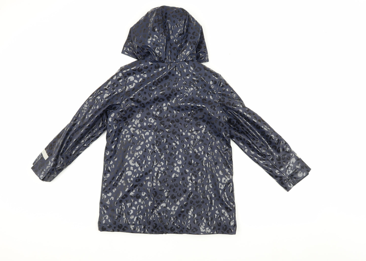 Marks and Spencer Girls Blue Animal Rain Coat, 7-8 Years