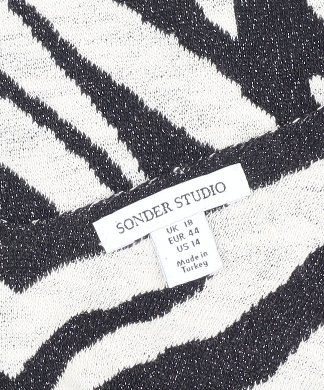 Sonder Studio Women's Zebra Tank Top UK 18