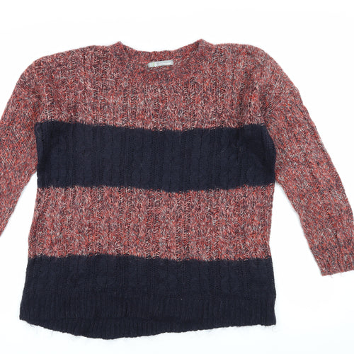 Marks and Spencer Women's Multicoloured Pullover Jumper Size 14