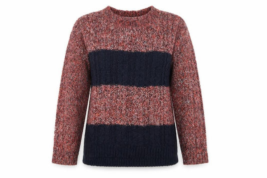 Front view of Marks & Spencer Women's Multicoloured jumper, size 14