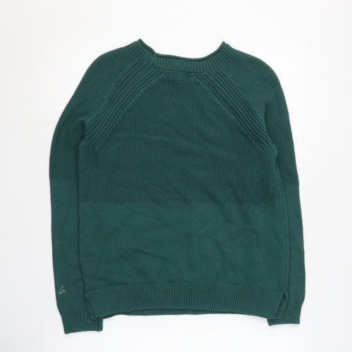 Crew Clothing Green Women's Jumper, Size 8, Relaxed Knit Style