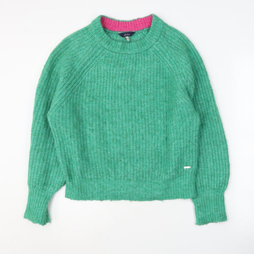 Joules Women's Green Knit Pullover Jumper, UK 10