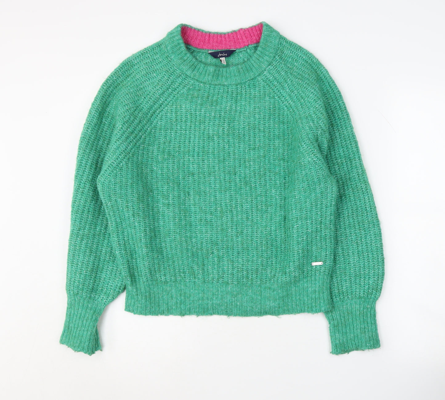 Joules Women's Green Knit Pullover Jumper, UK 10