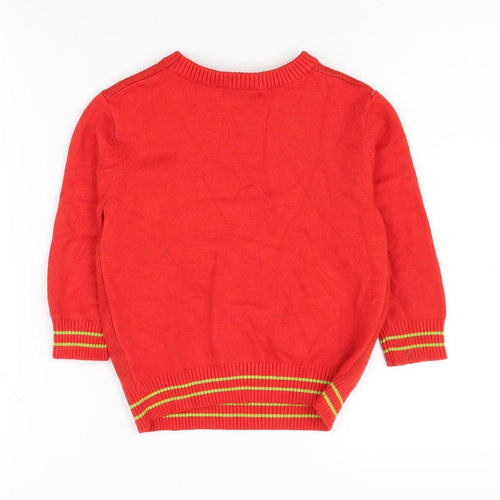 Grinchmas Boys Red Christmas Jumper 4-5 Years