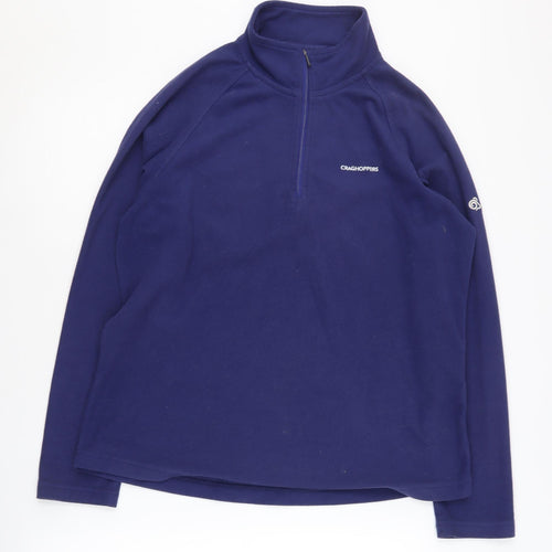 Craghoppers Women's Blue Pullover Sweater, Size 14