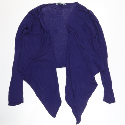 Red Herring Women's Blue Open Front Cardigan M/L