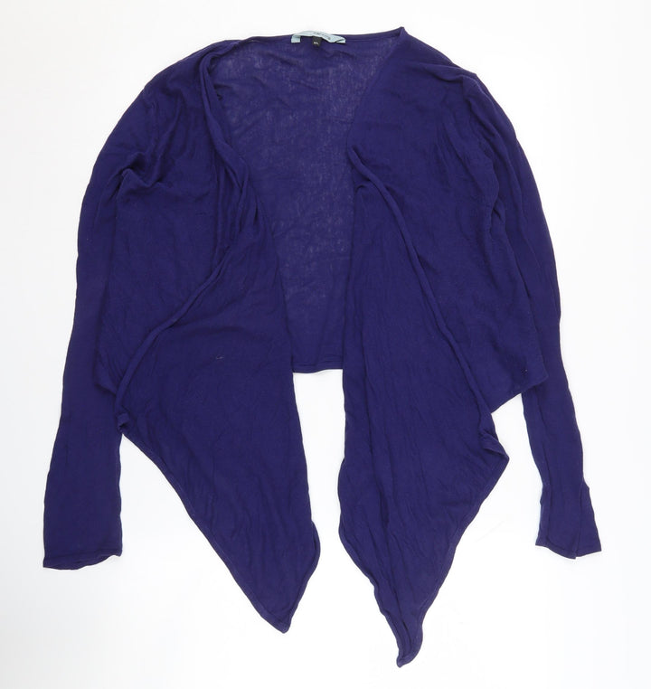 Red Herring Women's Blue Open Front Cardigan M/L