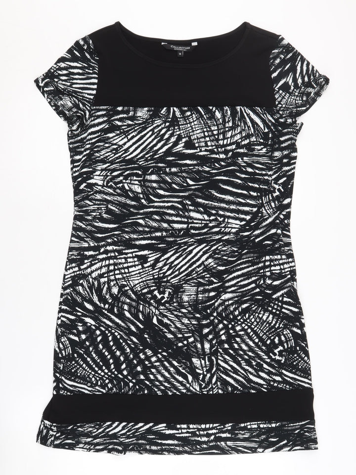 Debenhams Women's Black Sheath Dress Size 14