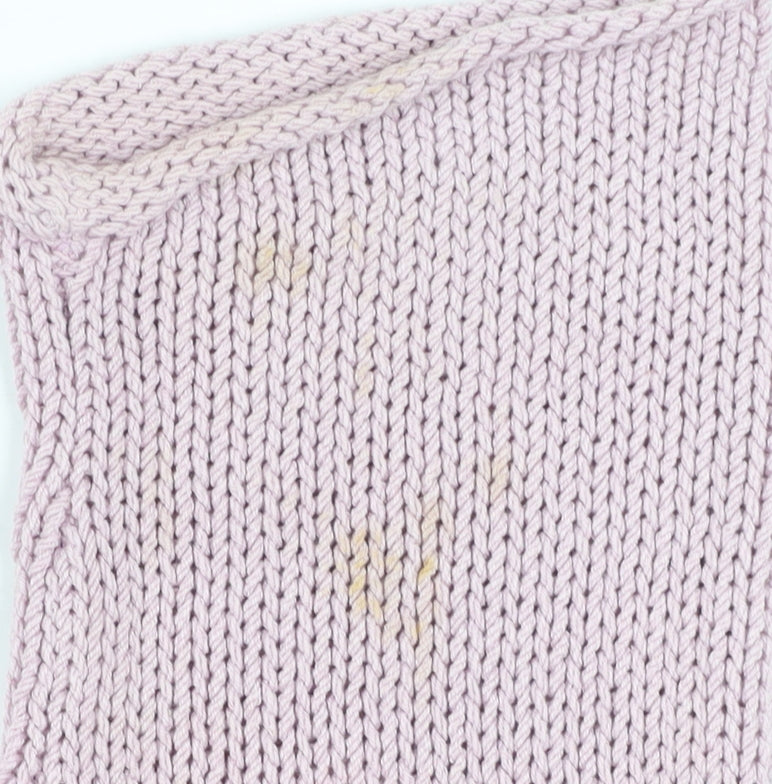 Jigsaw Women's Pink V-Neck Cardigan Size M