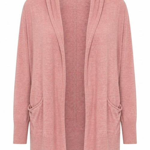Fat Face Women’s Pink Open Front Cardigan Size 12 Casual