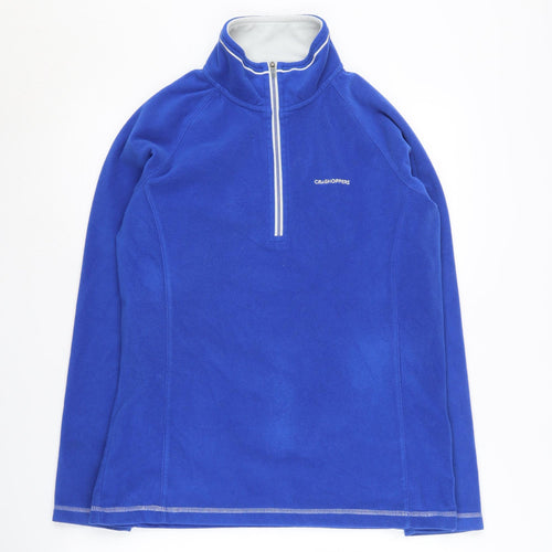 Craghoppers Women's Blue Fleece Sweatshirt UK 12
