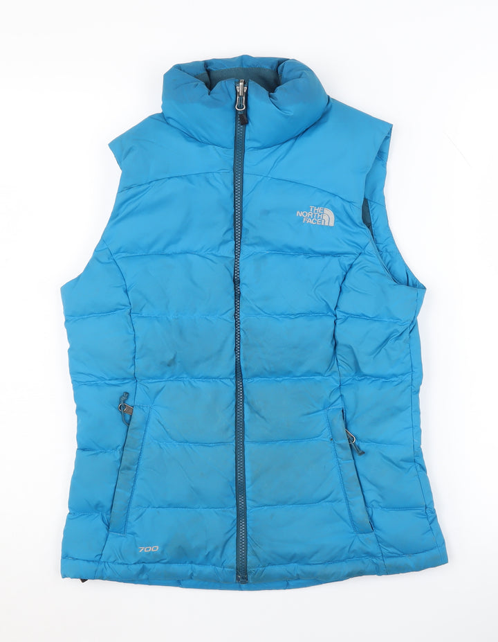The North Face Women's Blue Puffer Waistcoat XS