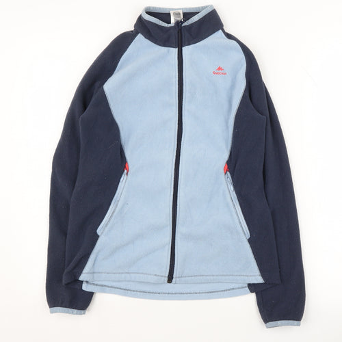 Quechua Girls' Blue Fleece Jacket 12-13 Years