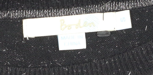 Boden Women’s Black Knit Jumper Size S