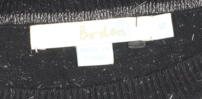 Boden Women’s Black Knit Jumper Size S