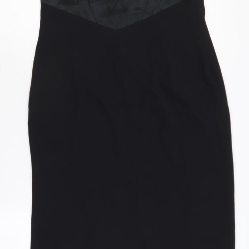 Planet Women's Black Sleeveless Sheath Dress Size 12