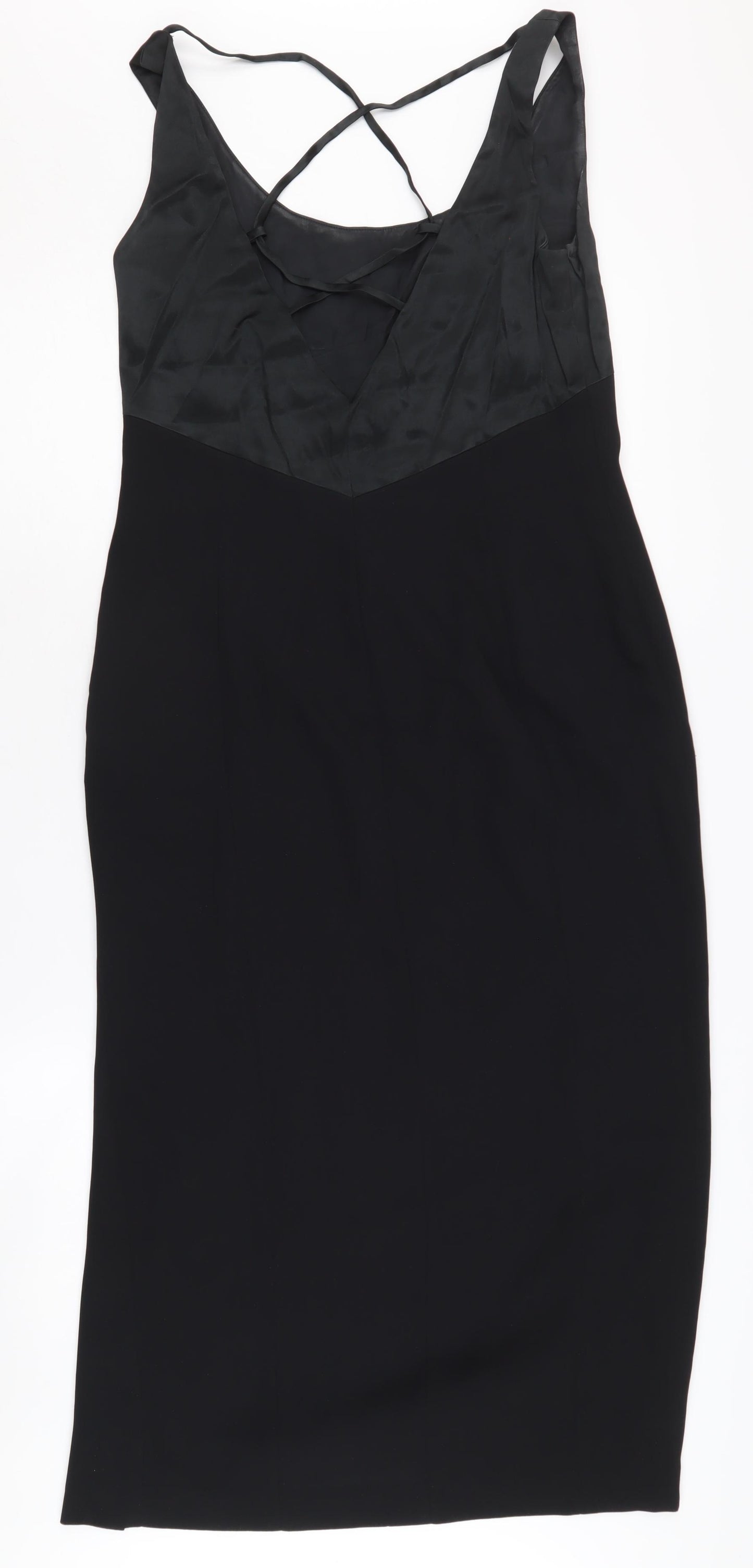 Planet Women's Black Sleeveless Sheath Dress Size 12