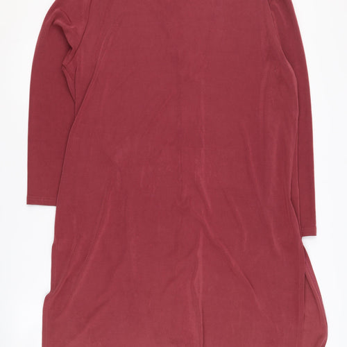 Stephen Women's Red XL Cardigan Button Detail