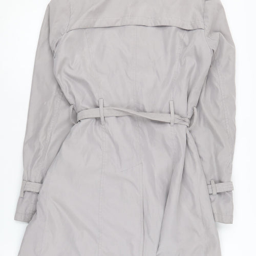 Fenn Wright Manson Women’s Grey Trench Coat Size 10
