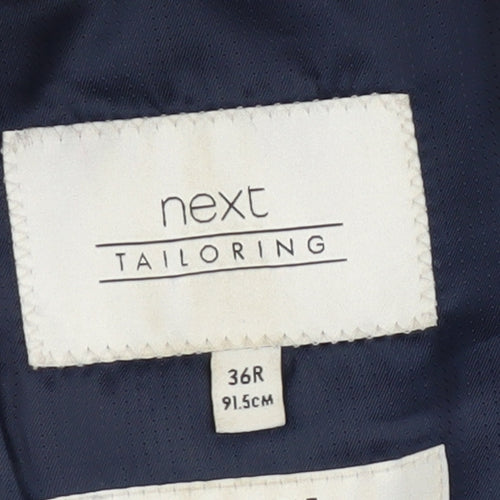 Next Men's Black Blazer, Size 36, Regular Fit