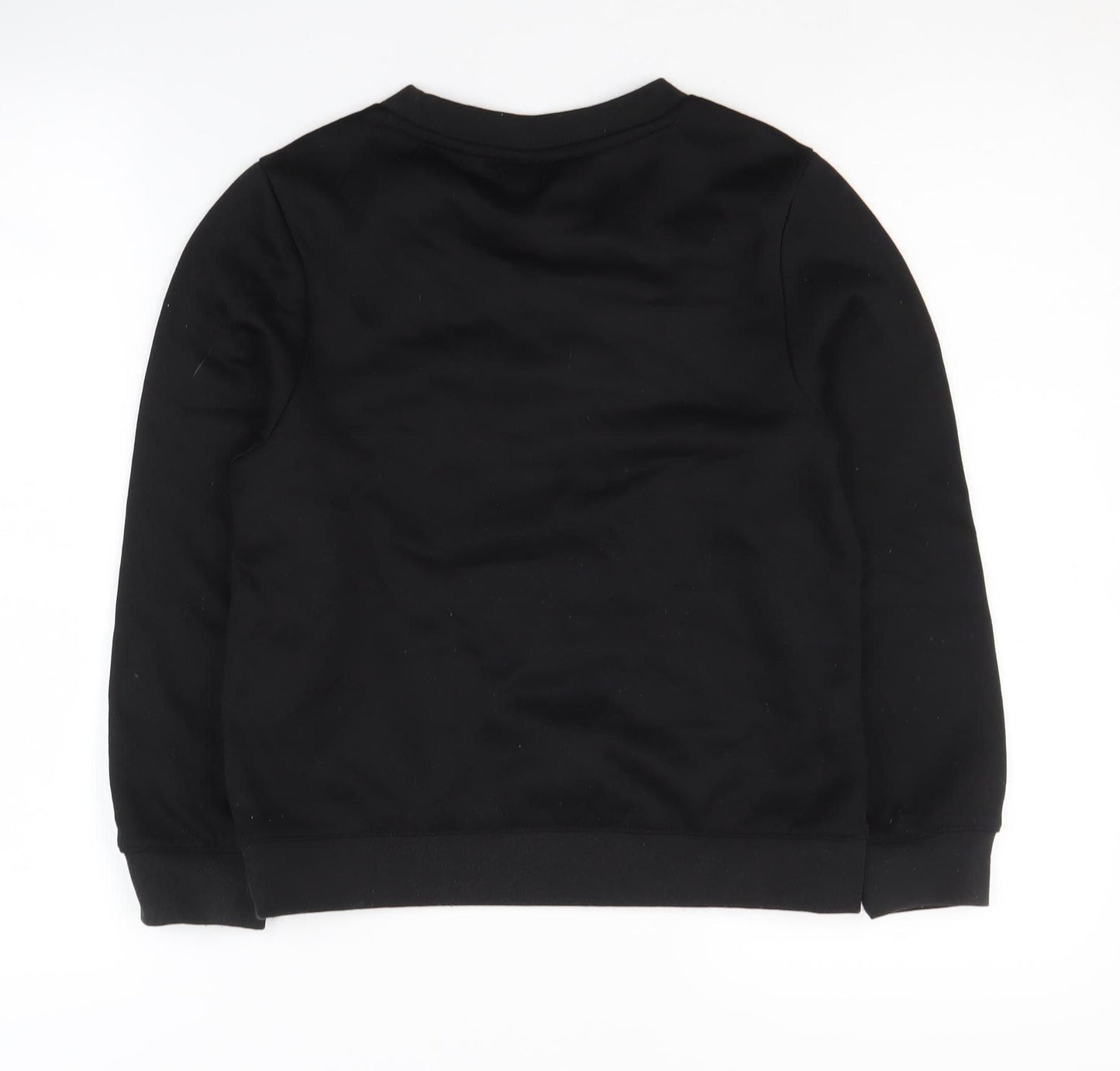 Slazenger Boys Black Crew Neck Sweatshirt 9-10 Years