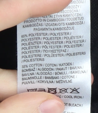 Slazenger Boys Black Crew Neck Sweatshirt 9-10 Years