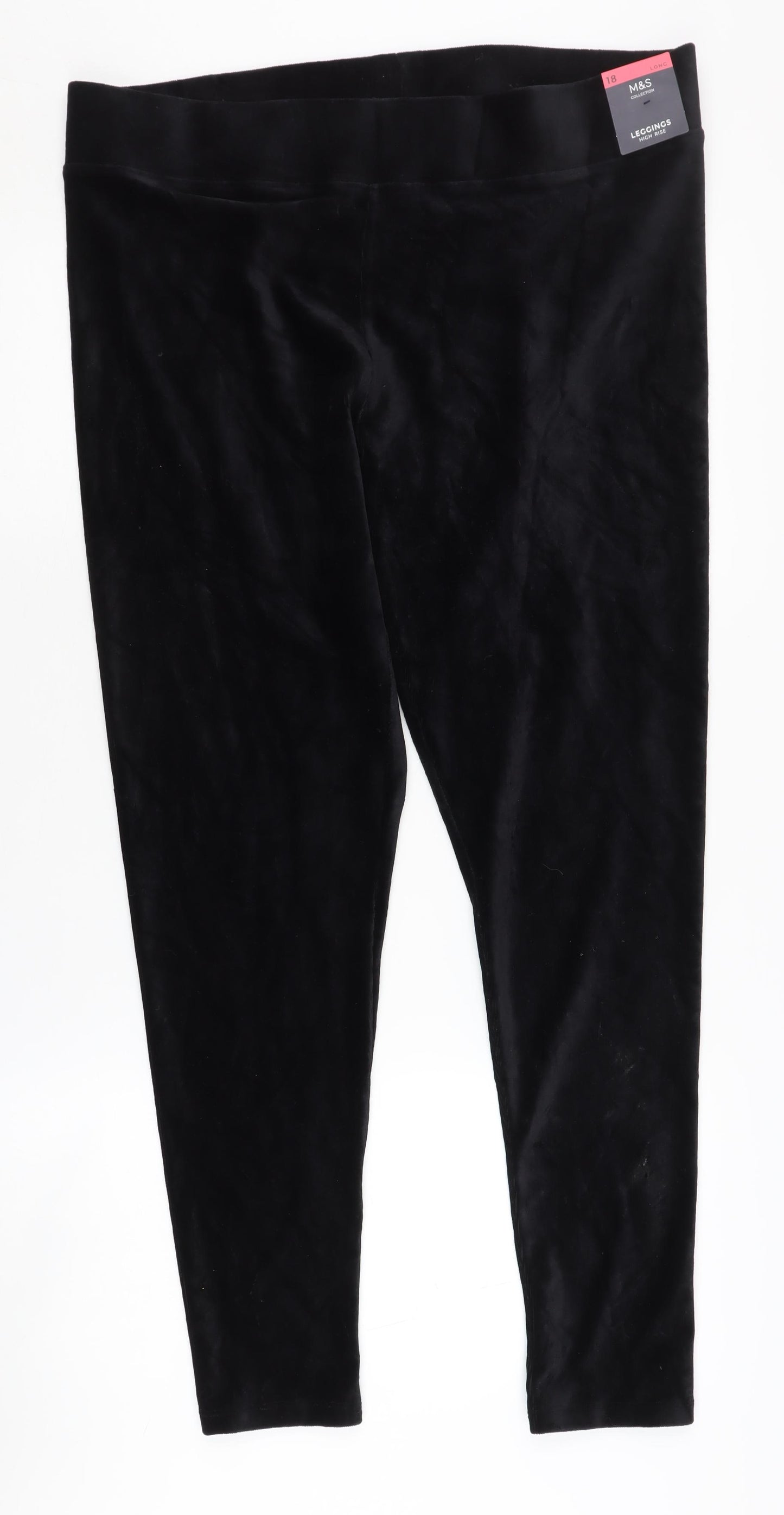 Marks and Spencer Women's Black Ankle Leggings Size 18