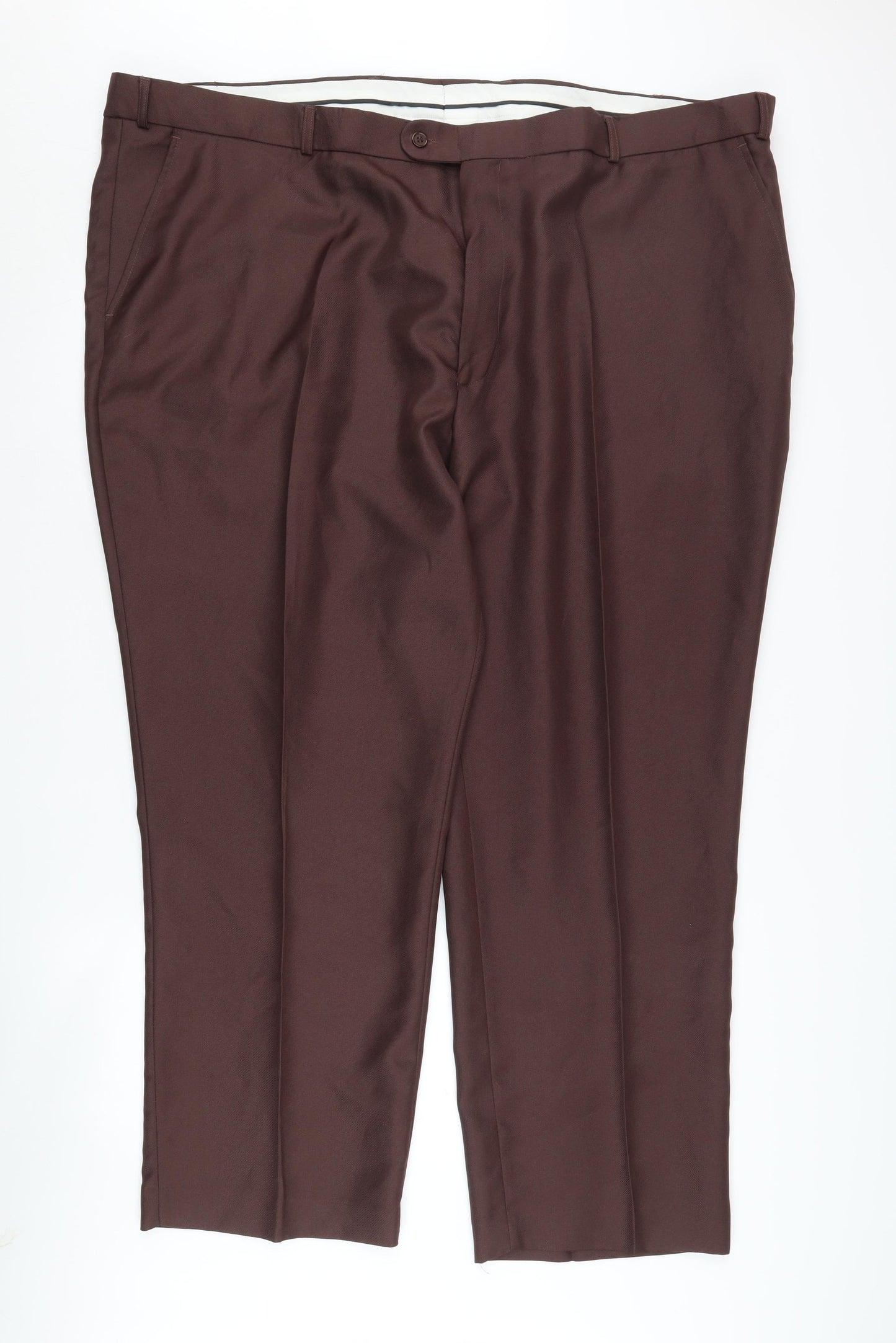 Premier Man Brown Dress Pants Size 52R Men's