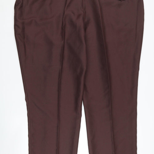 Premier Man Brown Dress Pants Size 52R Men's