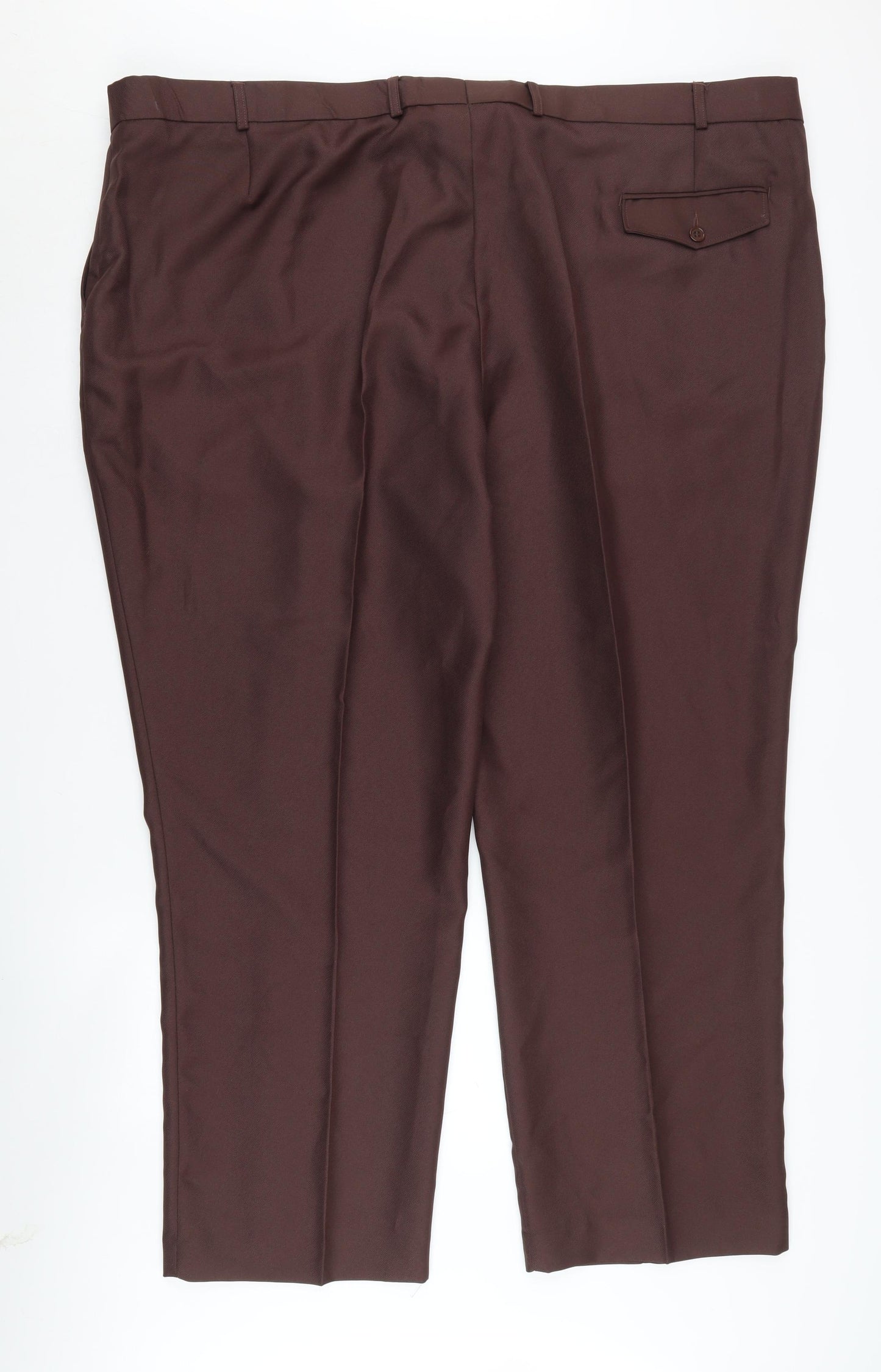 Premier Man Brown Dress Pants Size 52R Men's