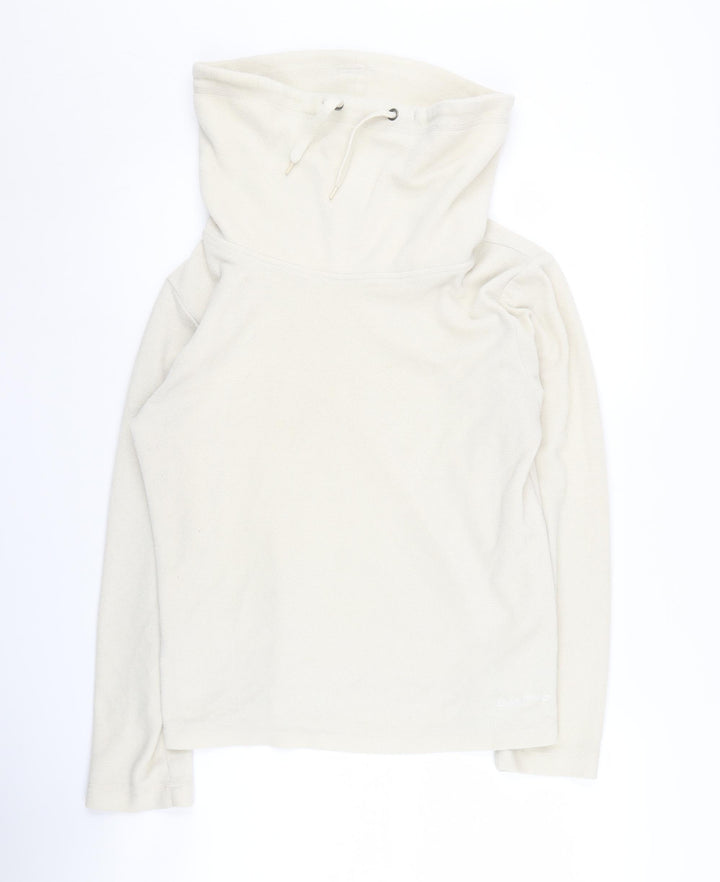Campri Women's Ivory 8 Hoodie with Drawstring