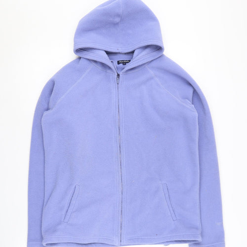 Peter Storm Girls Purple Fleece Jacket Size 13 Years