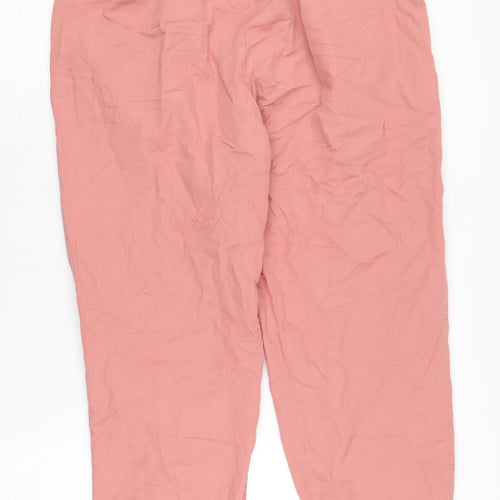 GAP Women's Pink Jogger Trousers M