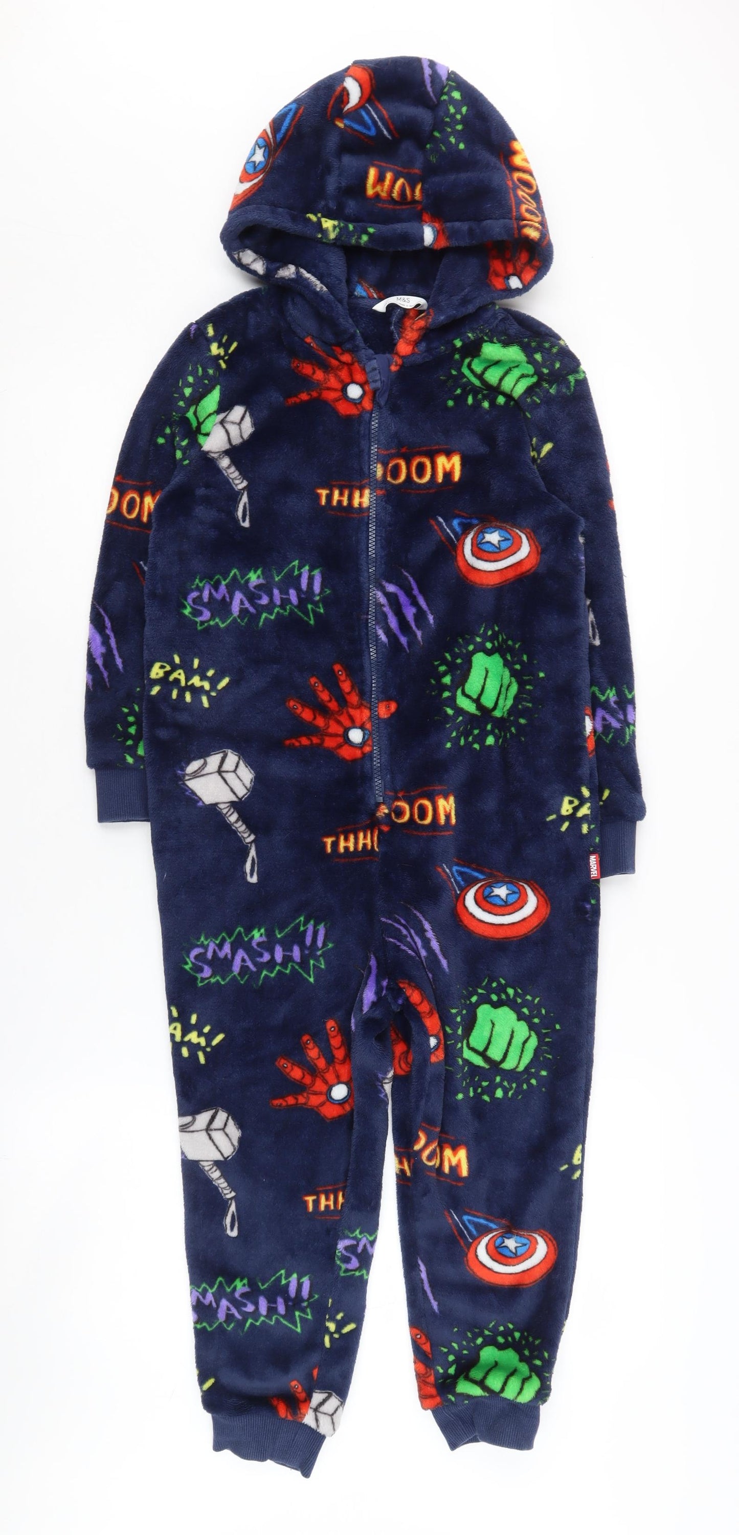 Marks and Spencer Boys Multicoloured Marvel One Piece 7-8 Years