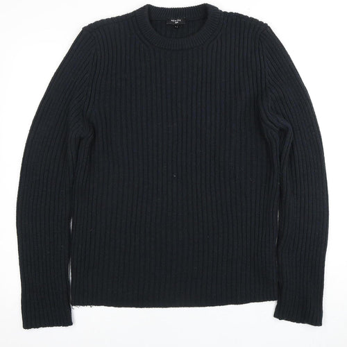 New Look Men's Black Crew Neck Pullover Jumper L