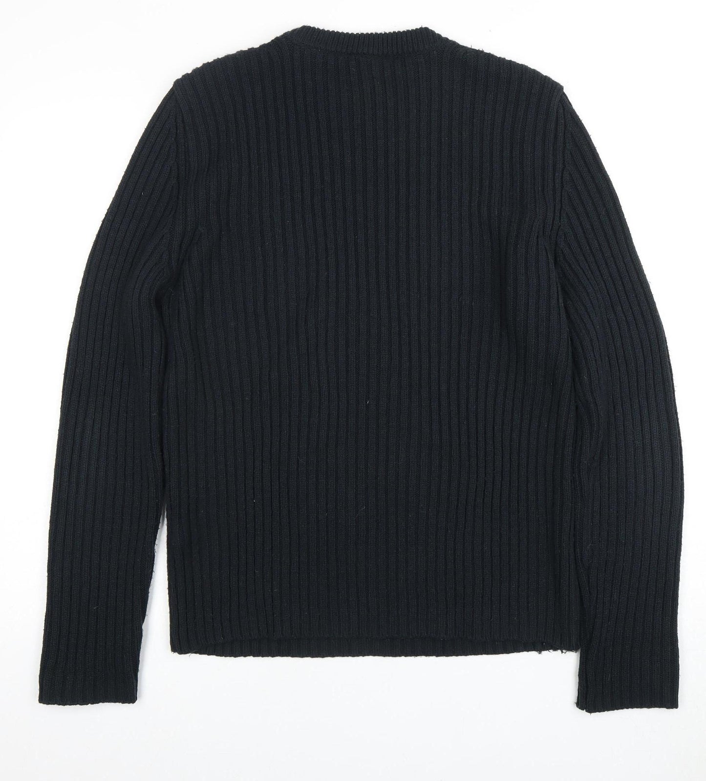 New Look Men's Black Crew Neck Pullover Jumper L