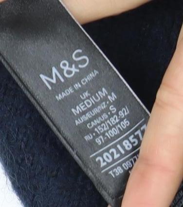 Marks and Spencer Women's Blue Hooded Cardigan M