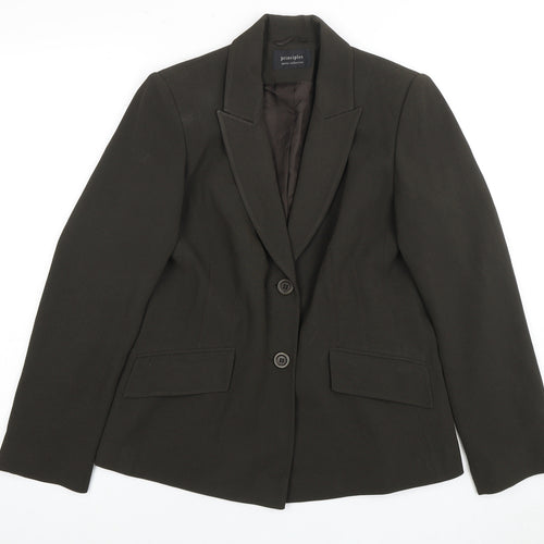 Principles Women's Black Blazer, Size 12, Regular Fit