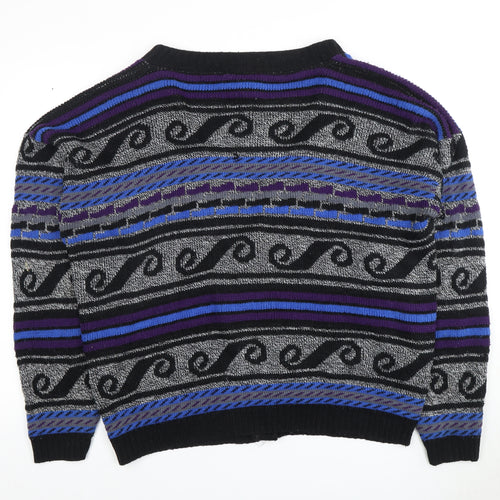 Private Eyes Men's Multicoloured L Cardigan