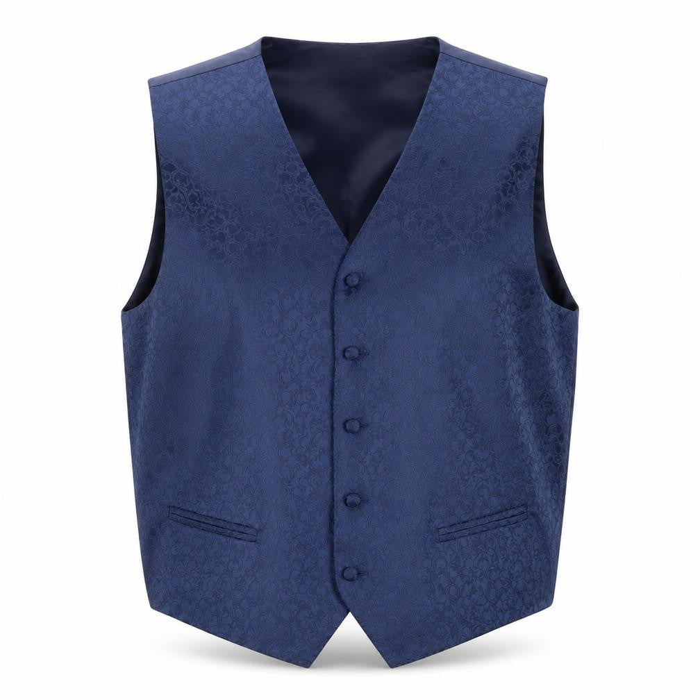 Debenhams Men's Blue Floral XL Waistcoat