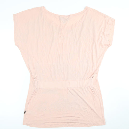 Anna Scott Women's Pink Floral Print T-Shirt