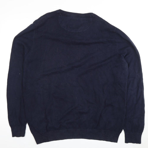 Threadbare Men's Blue Knit Pullover XL